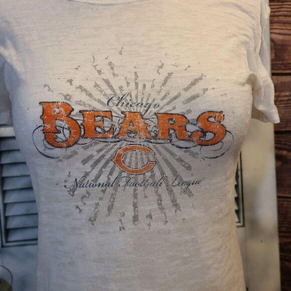Chicago Bears Lg Burnout Tee - Picture 2 of 11